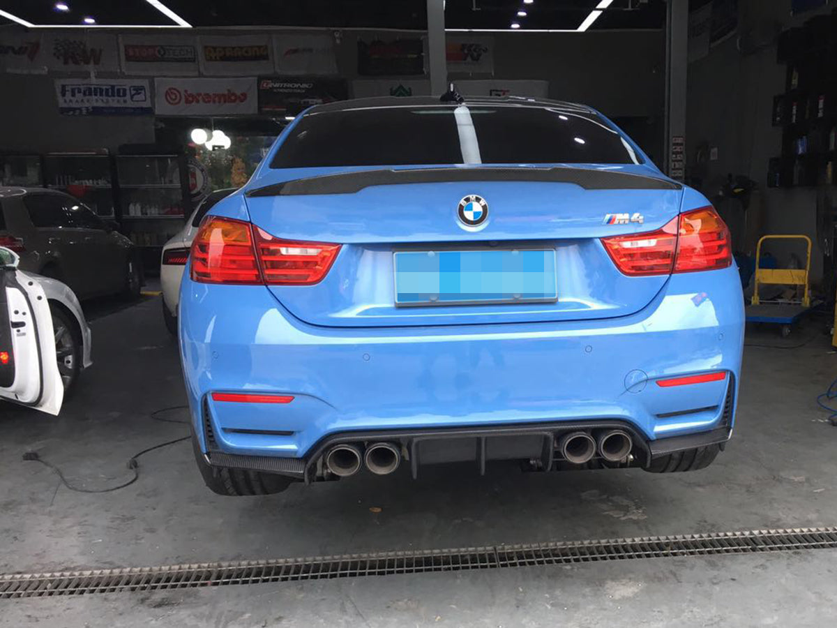 BMW M3 M4 F80 F82 F83 Carbon Fibre Rear Diffuser
