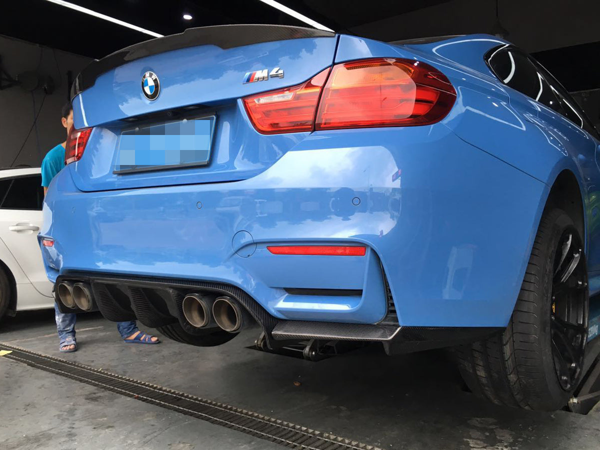 BMW M3 M4 F80 F82 F83 Carbon Fibre Rear Diffuser