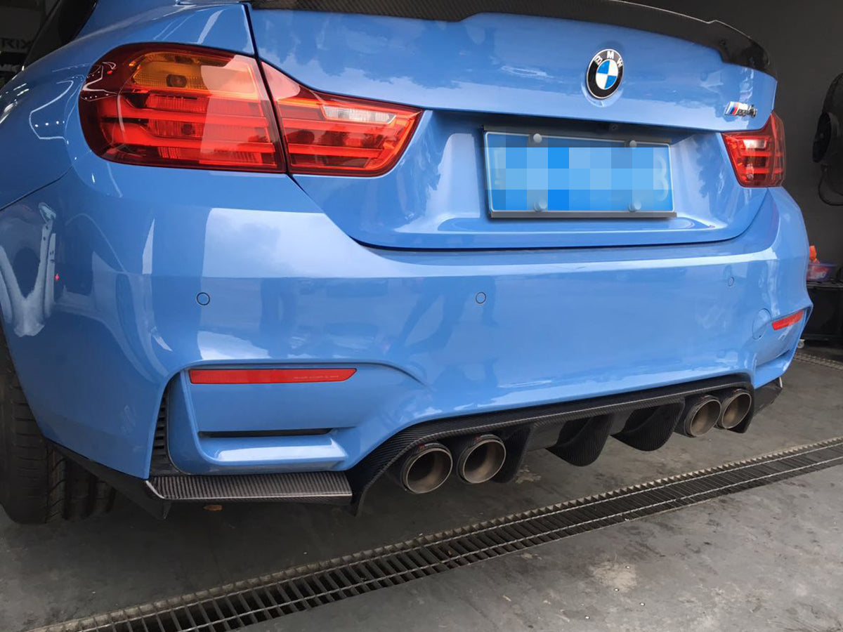BMW M3 M4 F80 F82 F83 Carbon Fibre Rear Diffuser