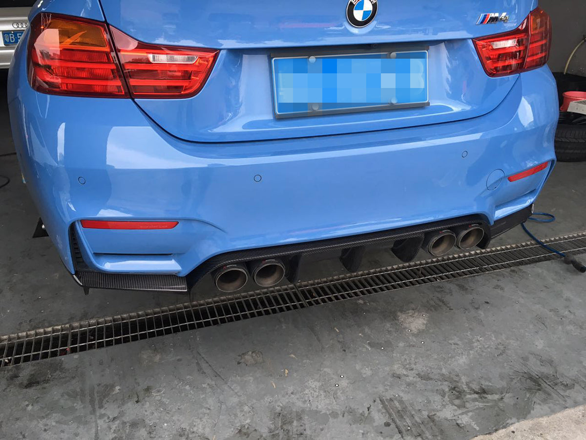 BMW M3 M4 F80 F82 F83 Carbon Fibre Rear Diffuser
