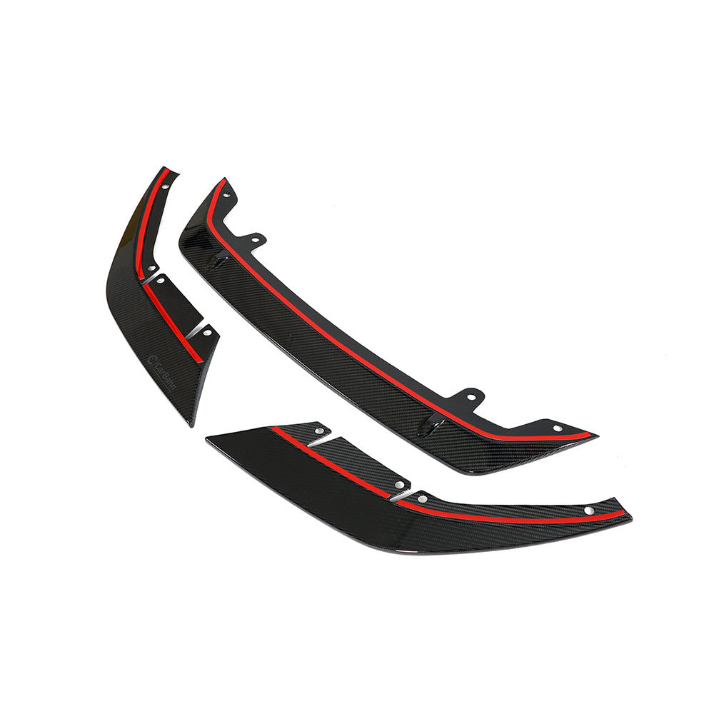 BMW 5 Series G60 M Sport Dry Carbon Fibre Front Lip