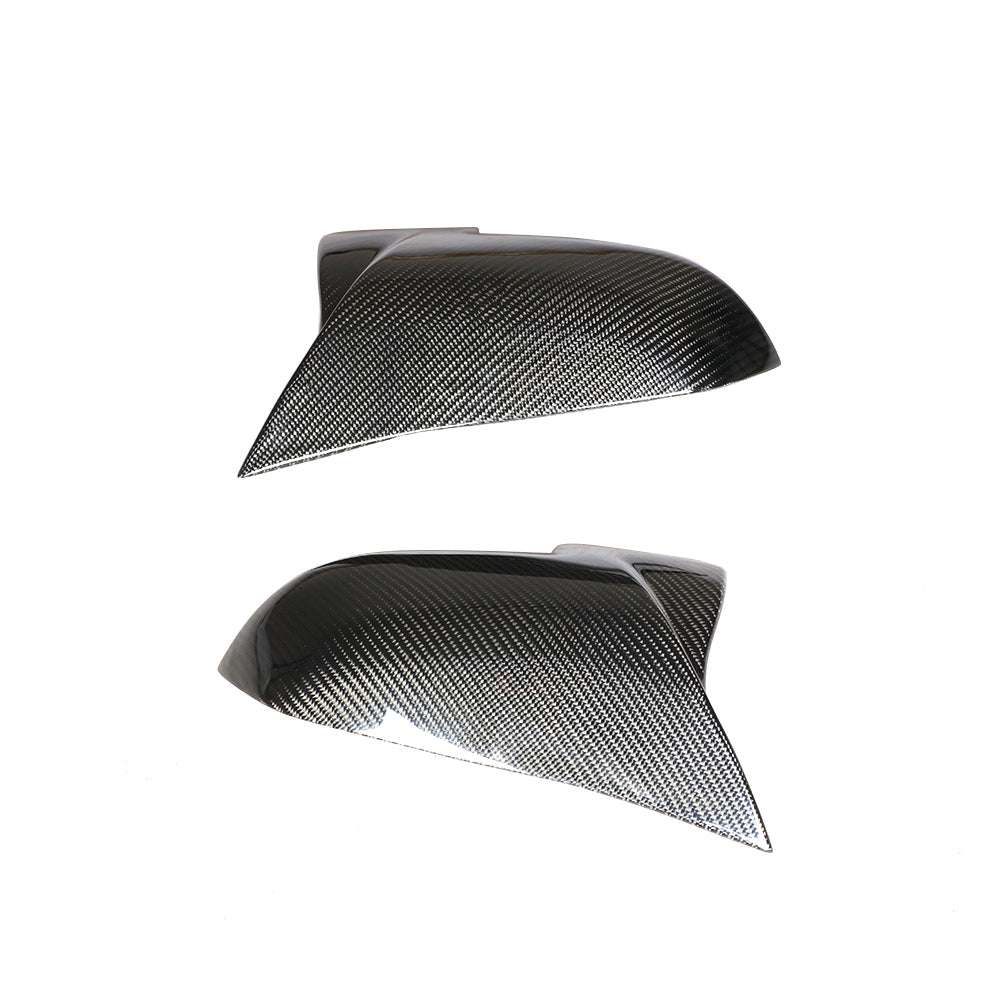 BMW 2/3/4 Series Universal Carbon Fibre+Abs Plastic Mirror Cover