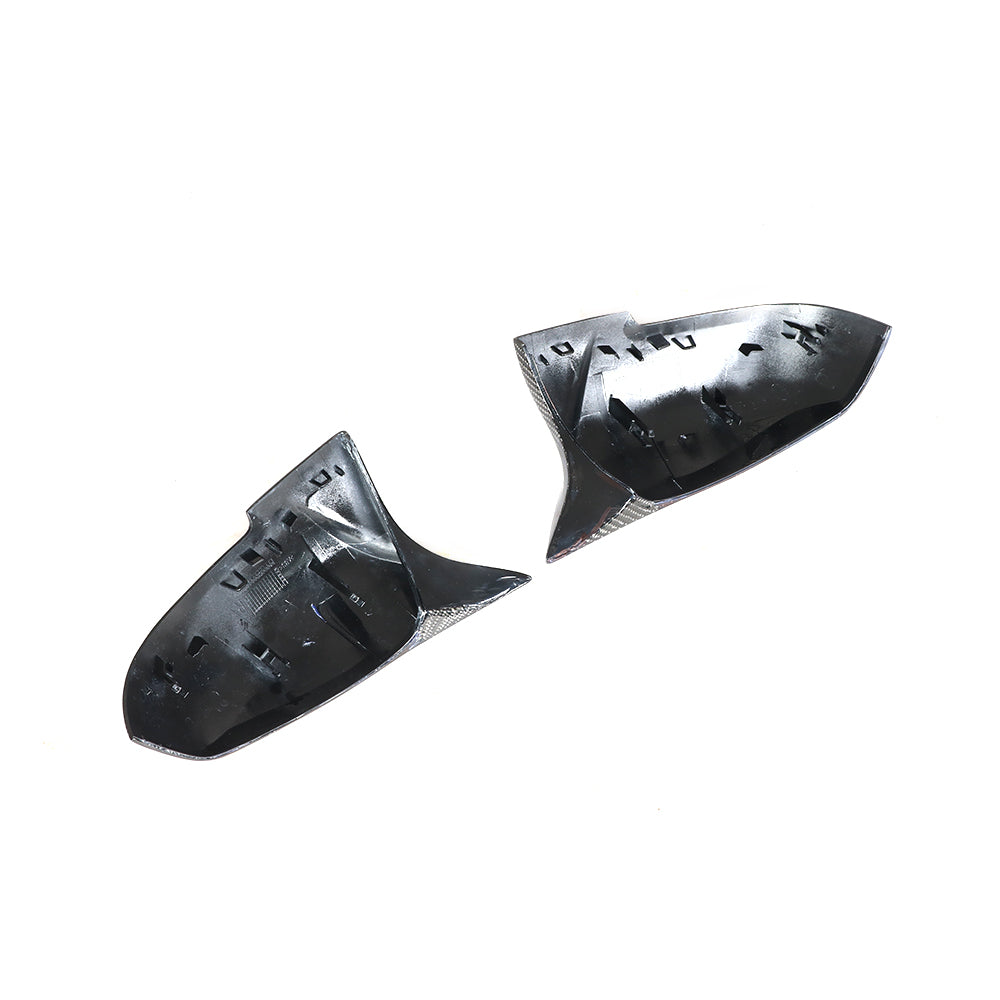 BMW 2/3/4 Series Universal Carbon Fibre+Abs Plastic Mirror Cover