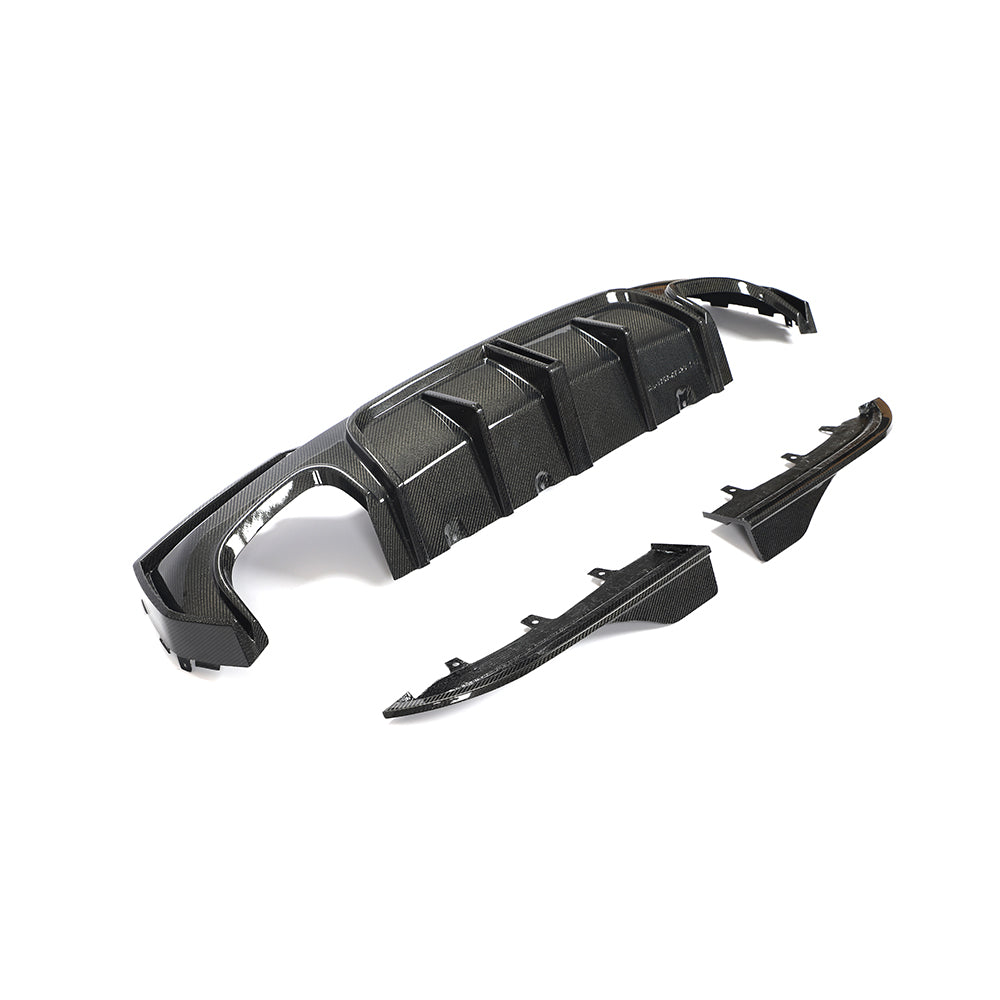 BMW 4 Series G22 G23 M Sport Carbon Fibre Rear Diffuser