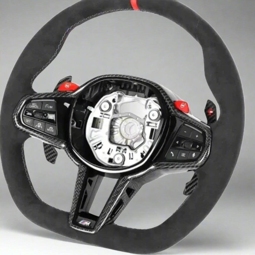 BMW G8x LCI M PERFORMANCE Style Wheel with Gloss Carbon Centre Trim