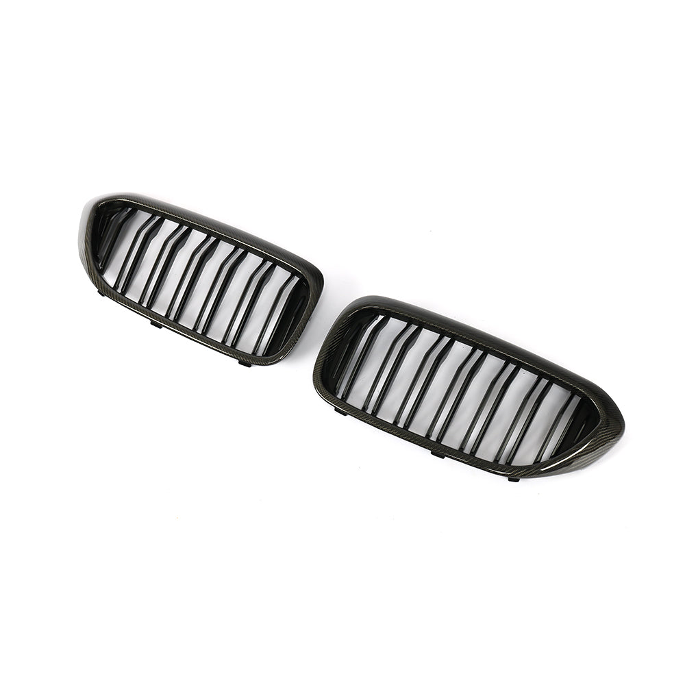 BMW 5 Series G30 G38 F90 M5/M Sport Carbon Fibre+Abs Plastic Grill