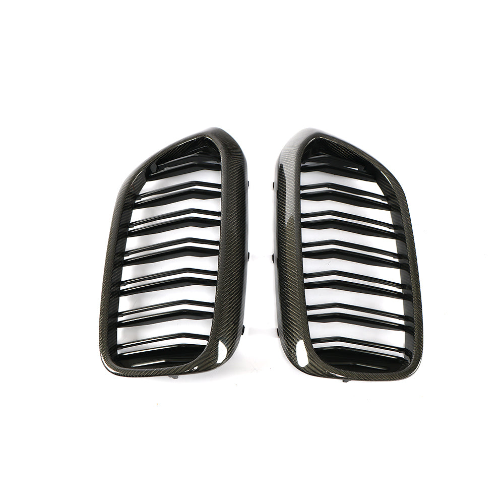 BMW 5 Series G30 G38 F90 M5/M Sport Carbon Fibre+Abs Plastic Grill