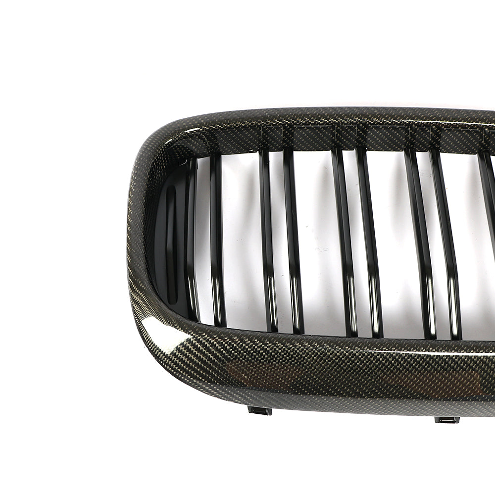BMW 5 Series G30 G38 F90 M5/M Sport Carbon Fibre+Abs Plastic Grill