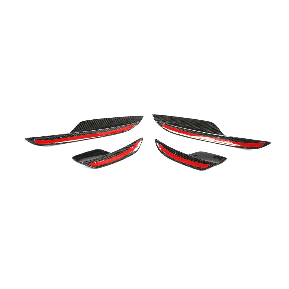 BMW 3 Series E90 E92 E93 M3 Carbon Fibre Canards