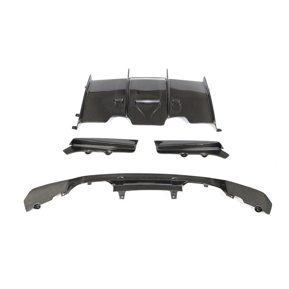 BMW M3 M4 F80 F82 F83 Carbon Fibre Rear Diffuser