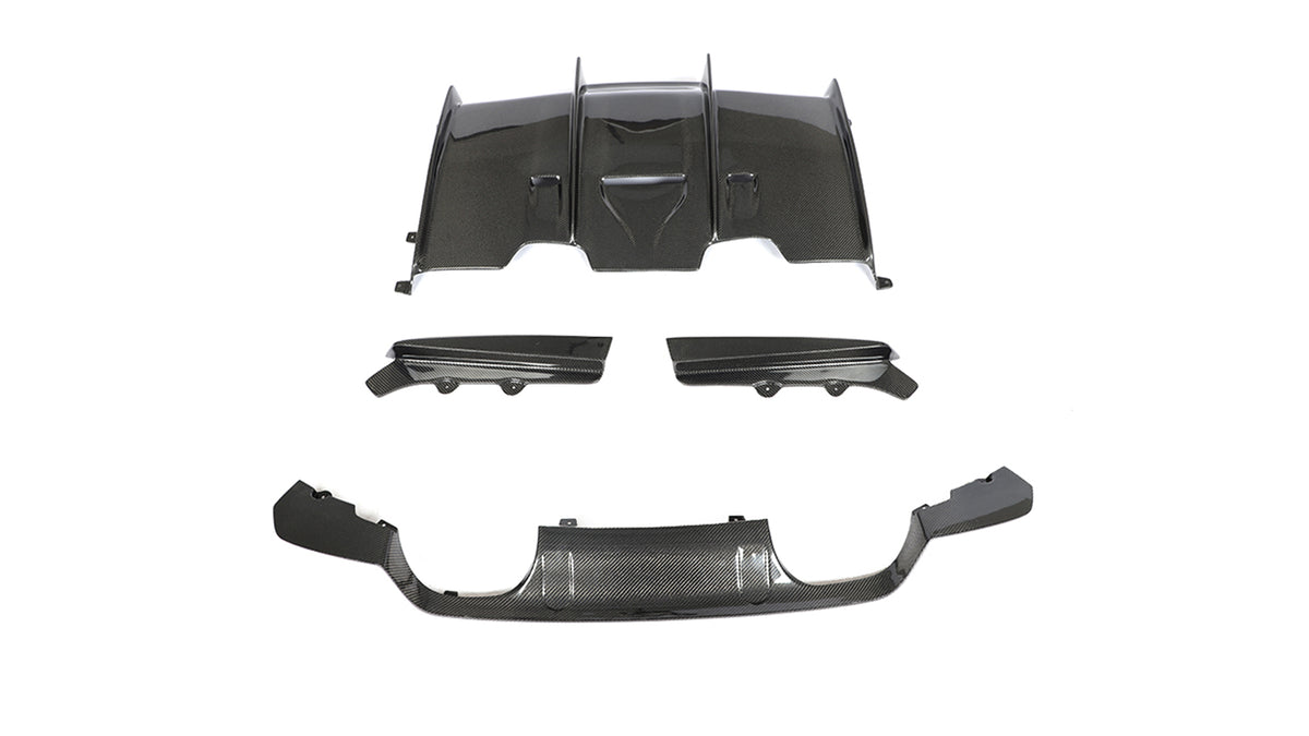 BMW M3 M4 F80 F82 F83 Carbon Fibre Rear Diffuser