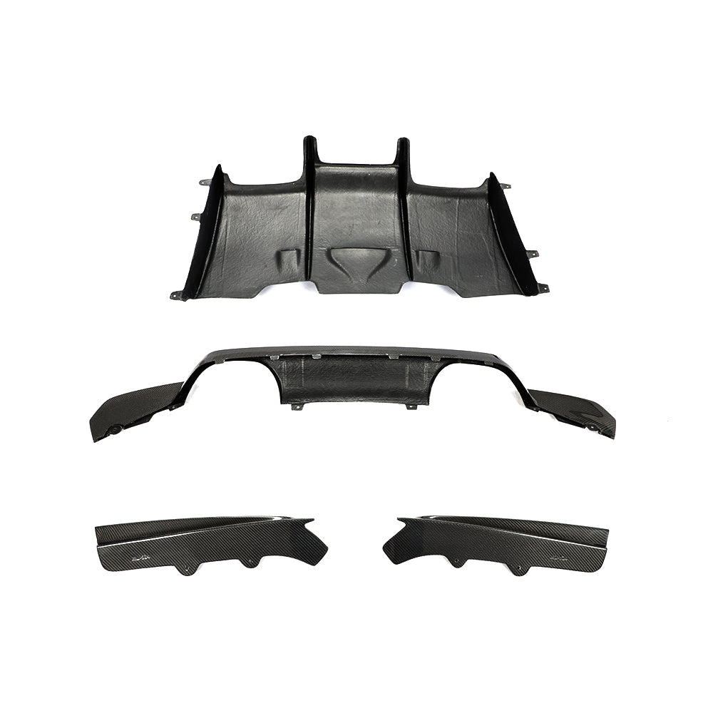 BMW M3 M4 F80 F82 F83 Carbon Fibre Rear Diffuser