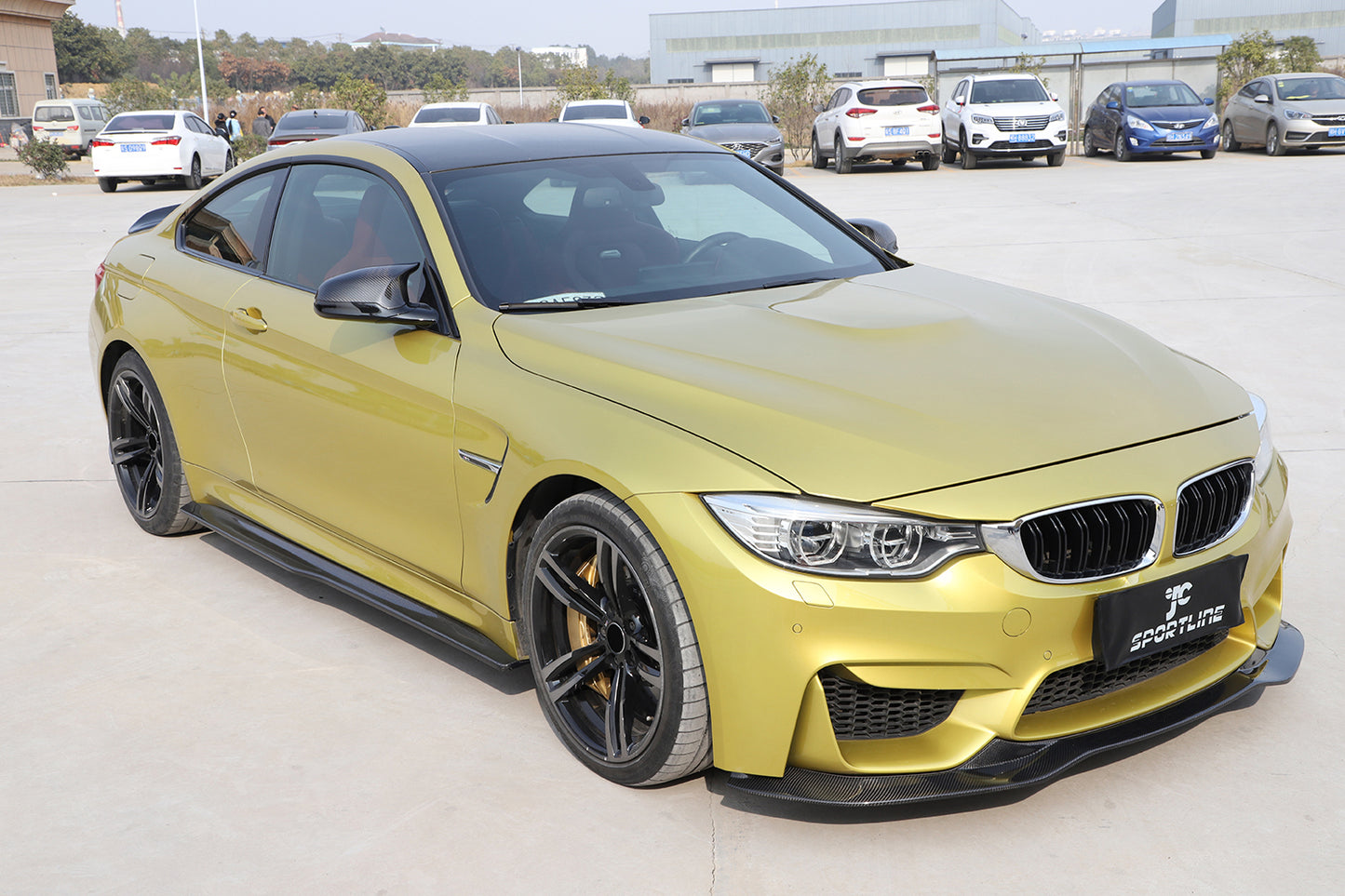 BMW M3 M4 F80 F82 F83 Carbon Fibre Front Lip