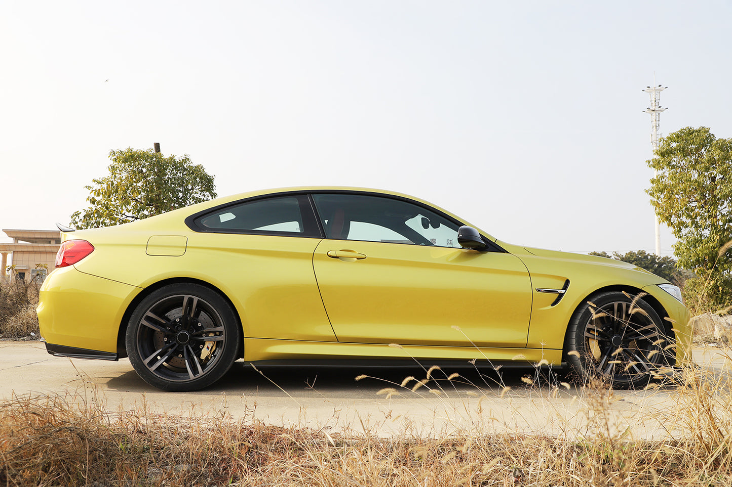 BMW M4 F82 F83 Carbon Fibre Side Skirts