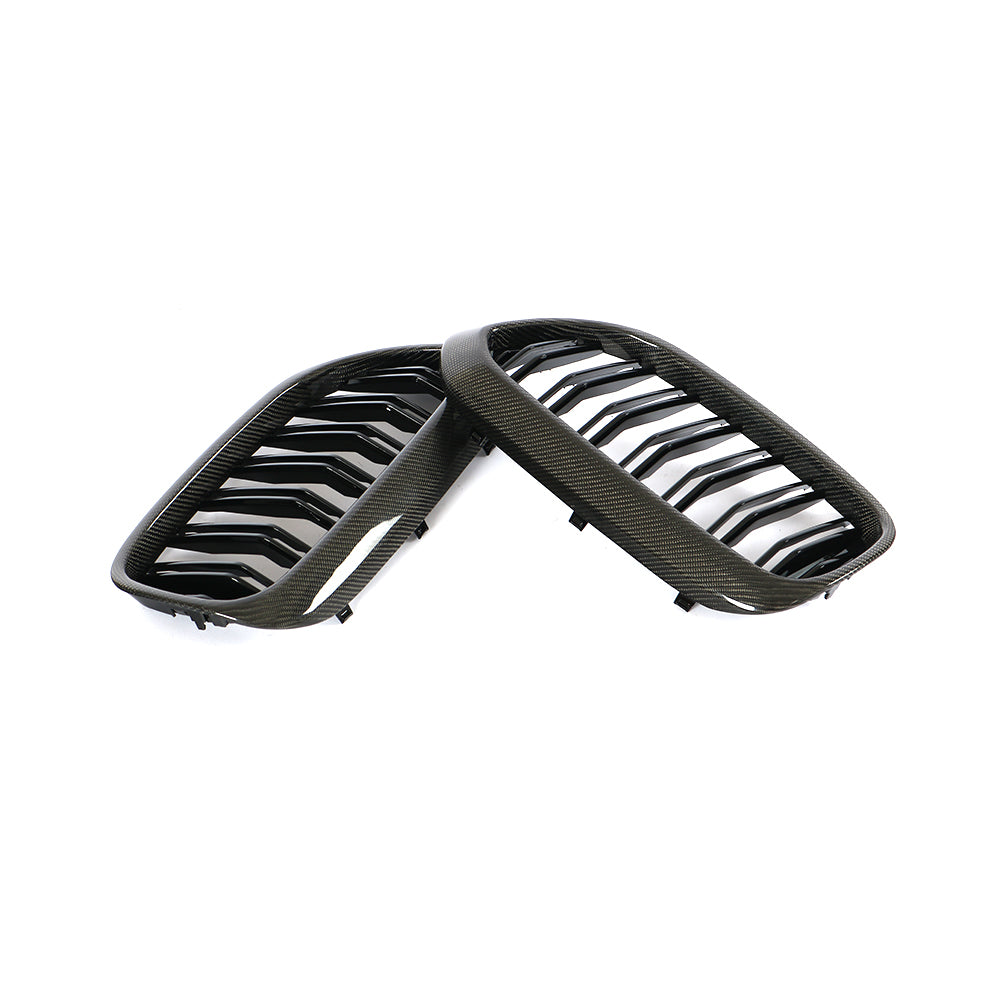 BMW 5 Series G30 G38 F90 M5/M Sport Carbon Fibre+Abs Plastic Grill