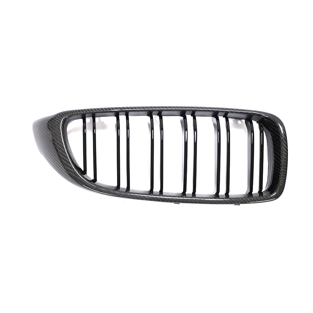 BMW 3/4 Series F32 F33 F36 F82 F83 M4 F80 M3 Carbon Fibre+Abs Plastic Grill