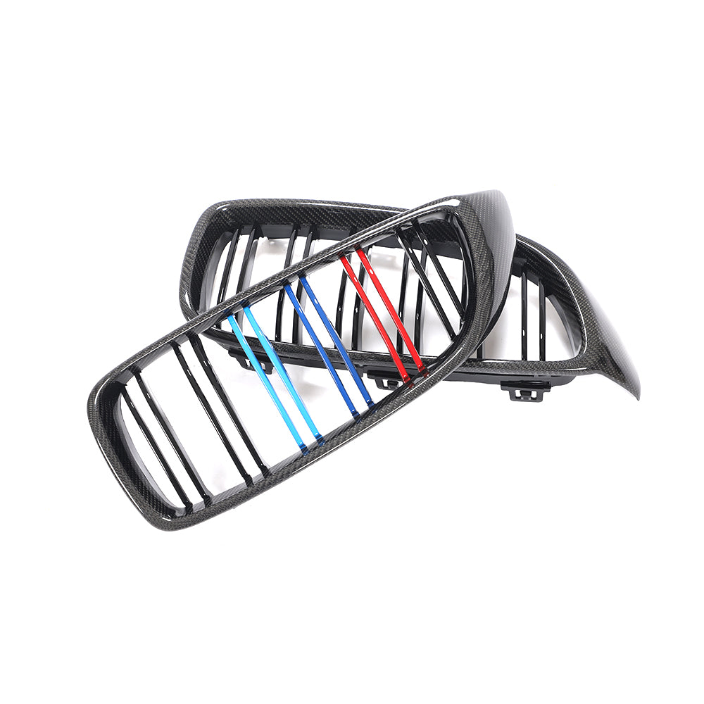 BMW 3/4 Series F32 F33 F36 F82 F83 M4 F80 M3 Carbon Fibre+Abs Plastic Grill