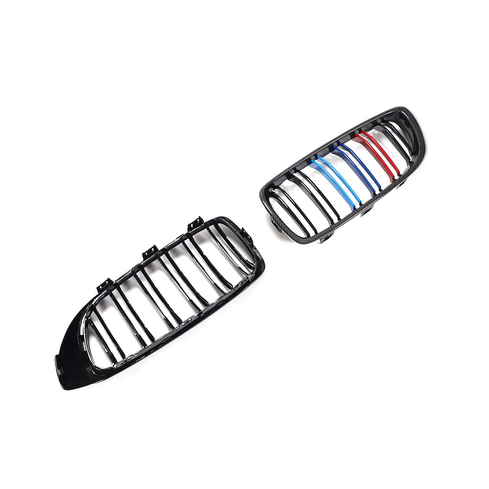 BMW 3/4 Series F32 F33 F36 F82 F83 M4 F80 M3 Carbon Fibre+Abs Plastic Grill
