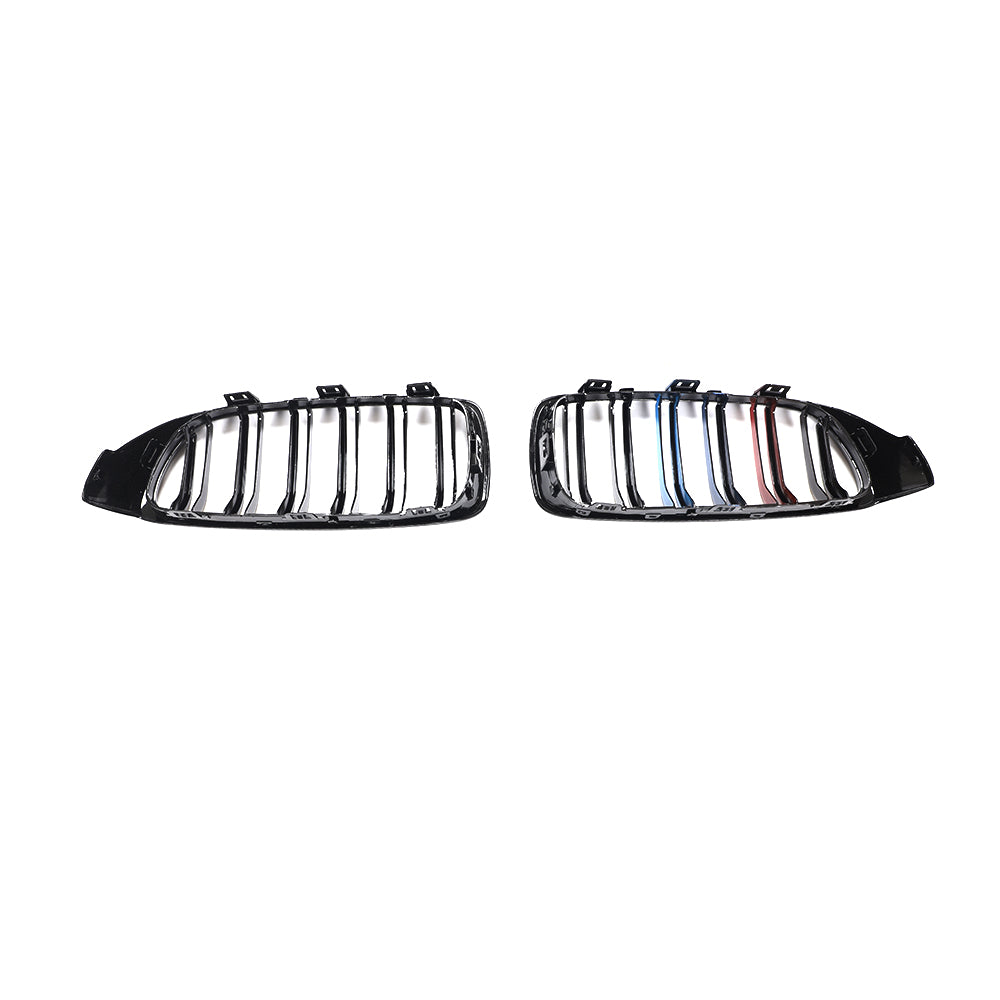 BMW 3/4 Series F32 F33 F36 F82 F83 M4 F80 M3 Carbon Fibre+Abs Plastic Grill