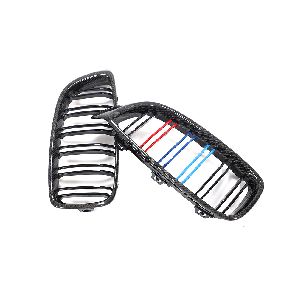 BMW 3/4 Series F32 F33 F36 F82 F83 M4 F80 M3 Carbon Fibre+Abs Plastic Grill