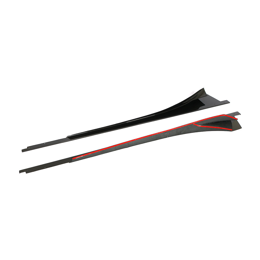 BMW I8 I12 Dry Carbon Fibre Side Skirts