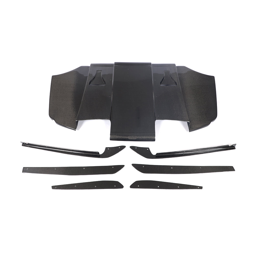 BMW 3 Series E92 E93 M3 Carbon Fibre Rear Diffuser& Fins
