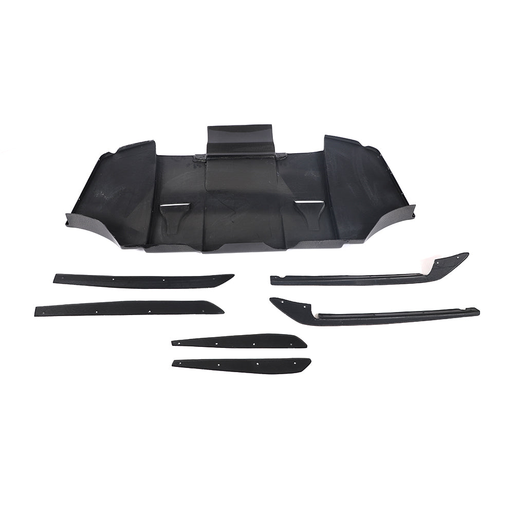 BMW 3 Series E92 E93 M3 Carbon Fibre Rear Diffuser& Fins