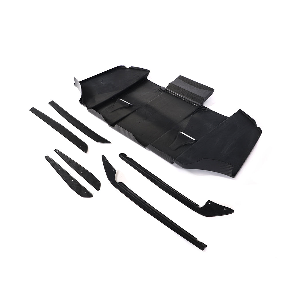 BMW 3 Series E92 E93 M3 Carbon Fibre Rear Diffuser& Fins