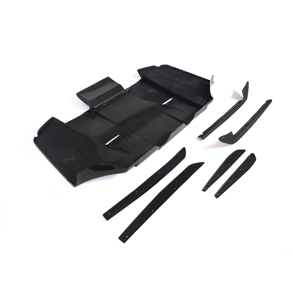 BMW 3 Series E92 E93 M3 Carbon Fibre Rear Diffuser& Fins