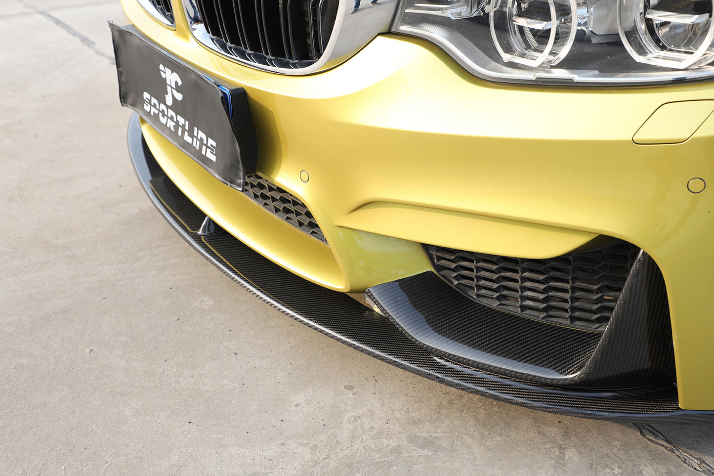 BMW M3 M4 F80 F82 F83 Dry Carbon Fibre Front Lip