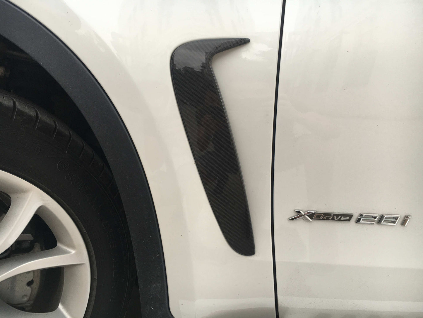 BMW X6 F16 Carbon Fibre Trims,Fog Lamp Cover