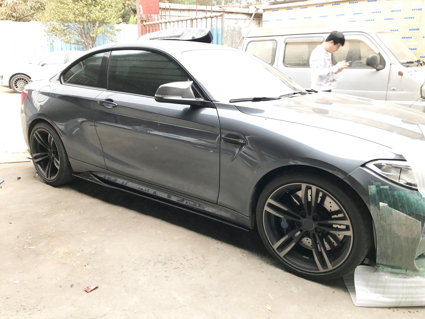 BMW 2 Series F87 M2 Carbon Fibre Side Skirts