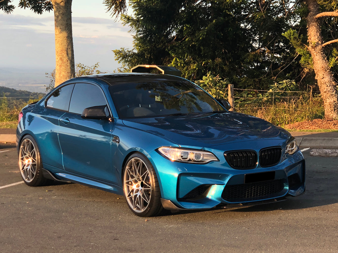 BMW 2 Series F22 F23 F87 M2 Dry Carbon Fibre Eye Lid