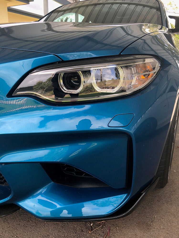BMW 2 Series F22 F23 F87 M2 Dry Carbon Fibre Eye Lid