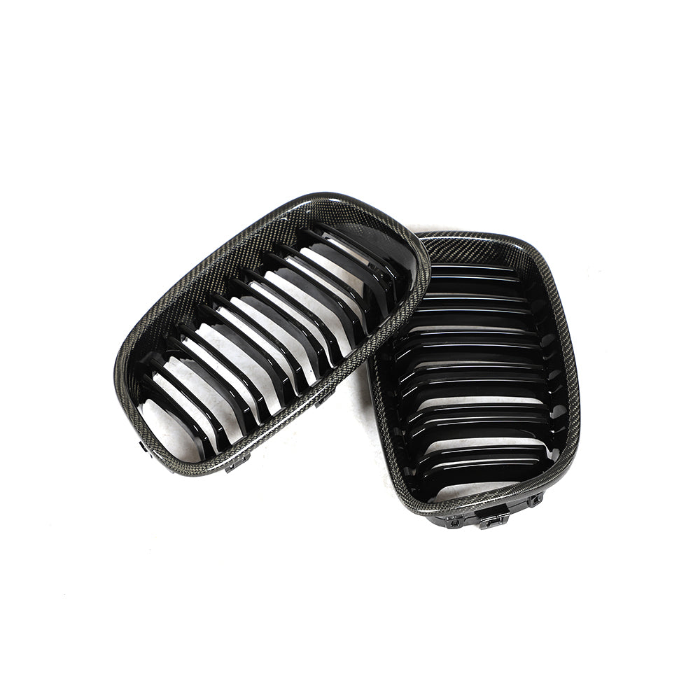 BMW 1 Series F20 Carbon Fibre+Abs Plastic Grill