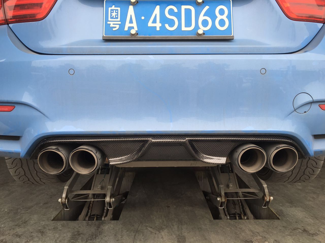 BMW M4 F82 F83 Carbon Fibre Rear Diffuser