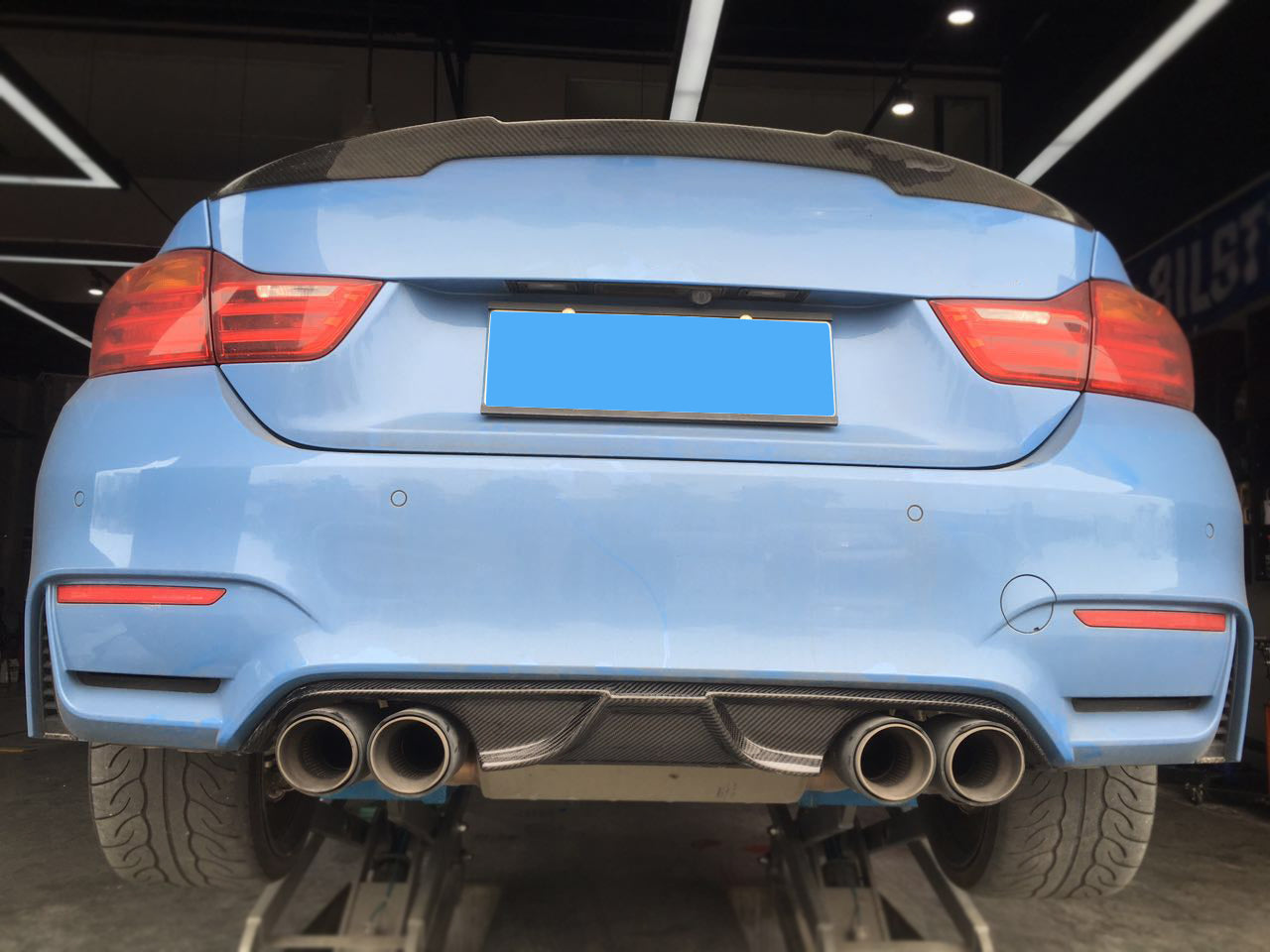 BMW M4 F82 F83 Carbon Fibre Rear Diffuser