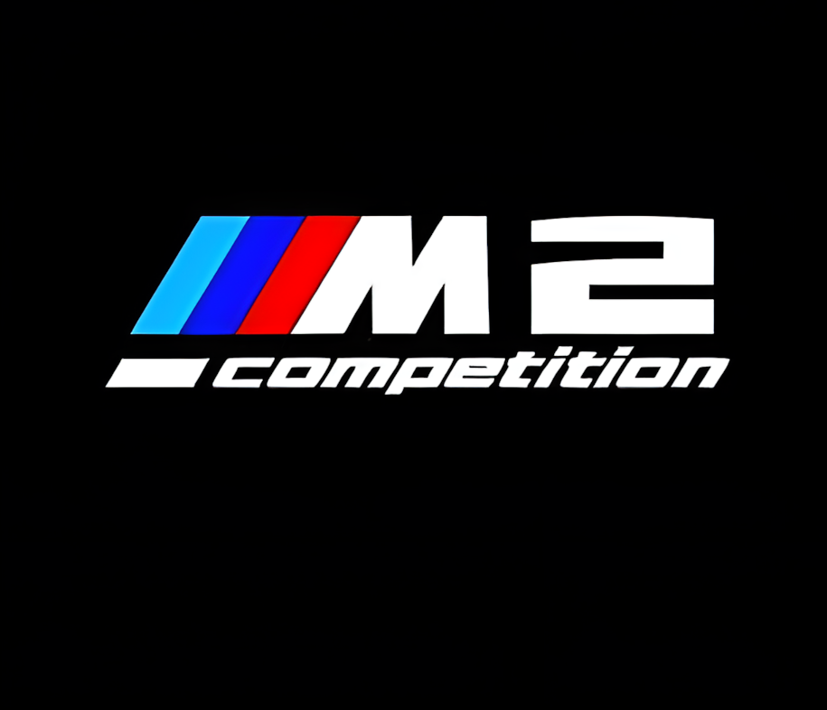 BMW HD LED Door Projectors M2 M3 M4 M5 M6 M8 inc Competition