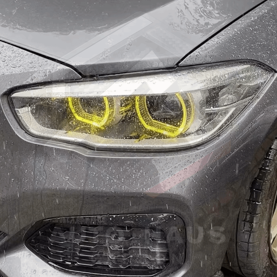 BMW F20 F21 1 Series LCI CSL Yellow DRL Boards 2016-18 (LED Headlights)