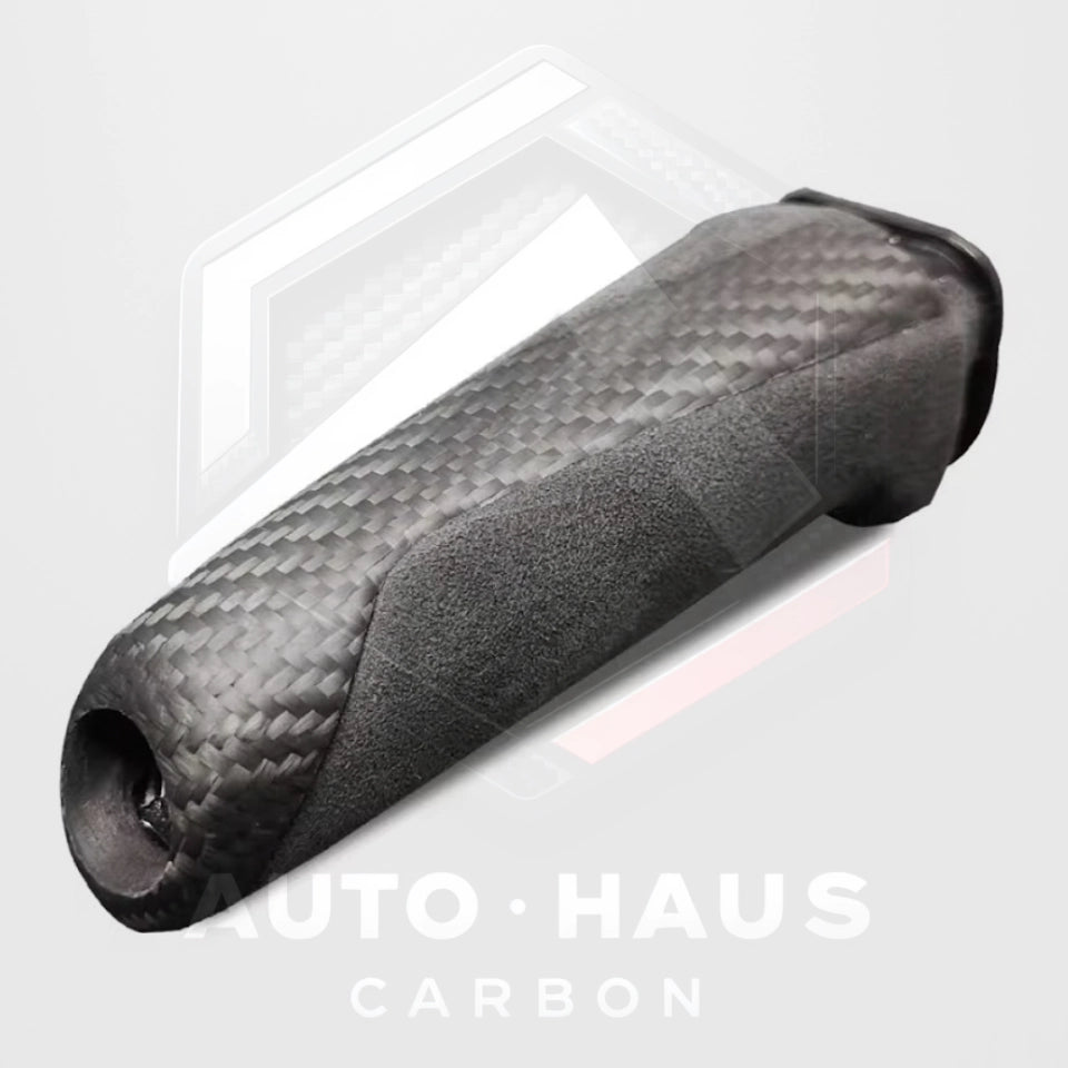 BMW F Series Carbon & Alcantara Handbrake Handle Matte Carbon
