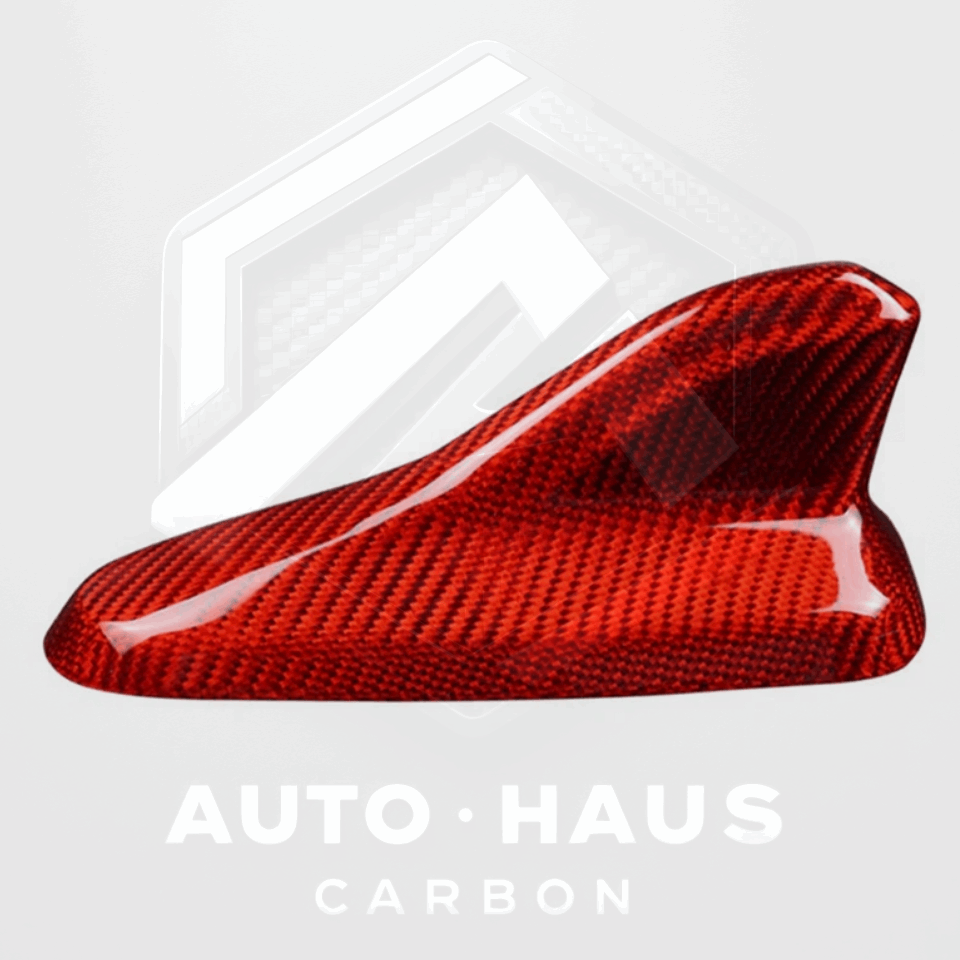 Volkswagen Golf MK8 ID.3 Genuine Carbon Fibre Aerial Cover 2021-2022 Red