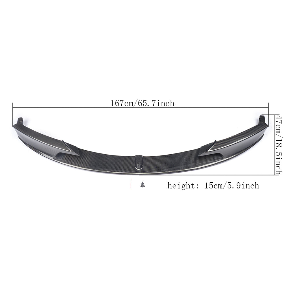 BMW 3 Series F30 M Sport Carbon Fibre Front Lip