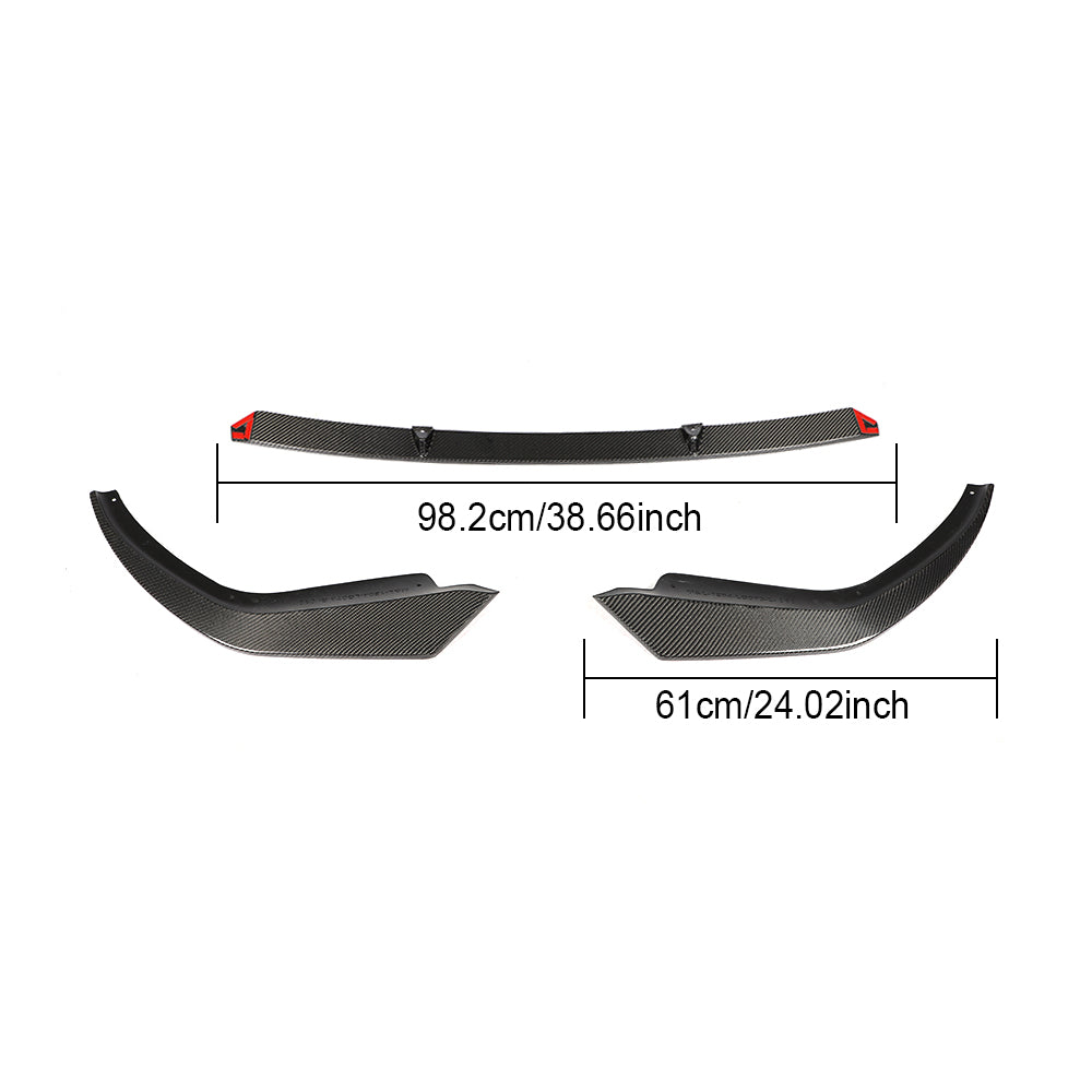 BMW 3 Series G20 M Sport Carbon Fibre Front Lip