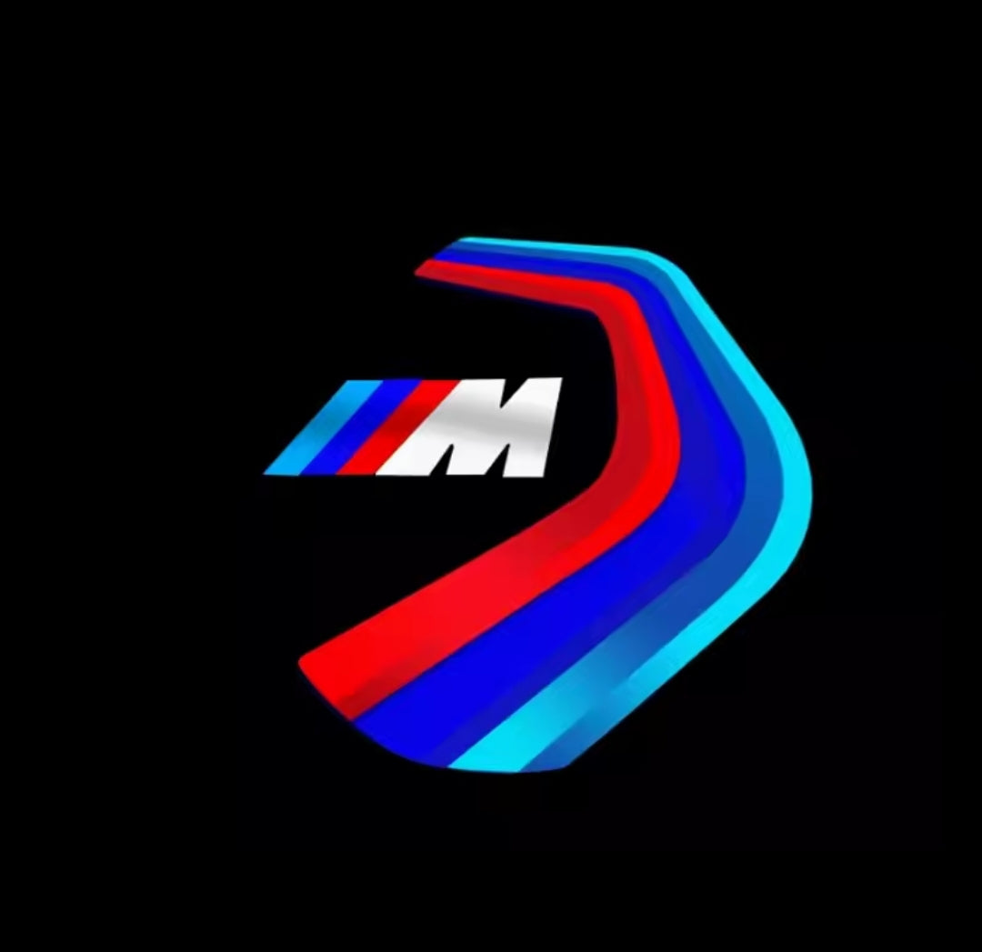 BMW LED Door Projector Puddle Lights - 1/2/3/4 Series M2 M3 M4 MPerformance Etc M Track Logo