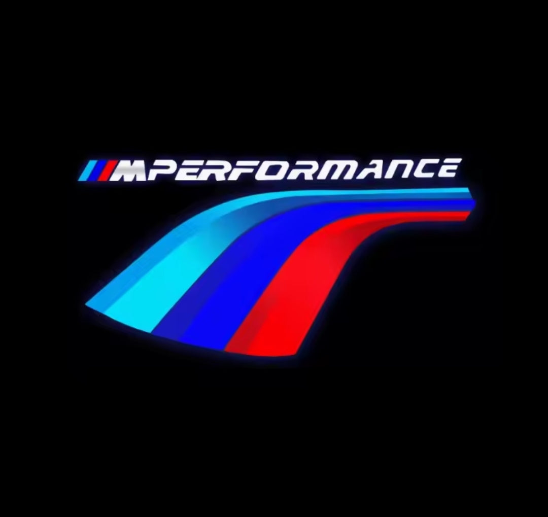 BMW LED Door Projector Puddle Lights - 1/2/3/4 Series M2 M3 M4 MPerformance Etc M Wing Logo