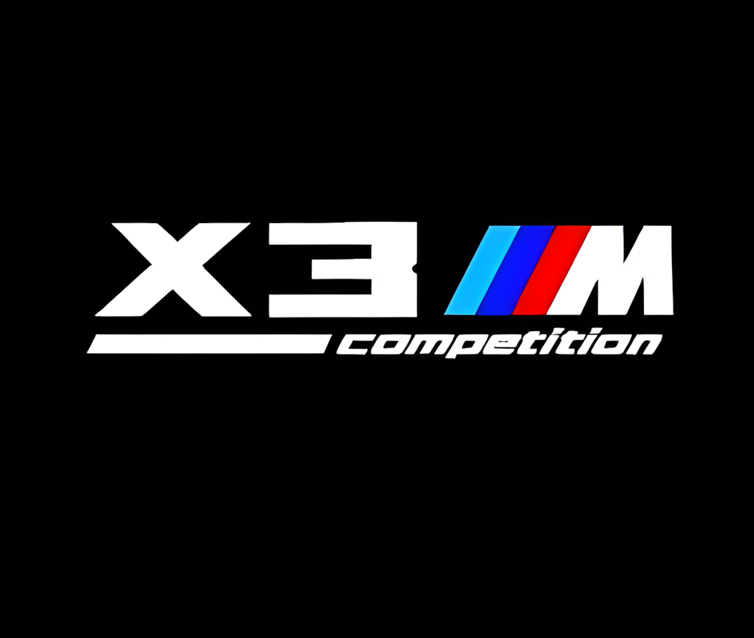 BMW HD LED Door Projectors X3M X4M X5M X6M inc Competition