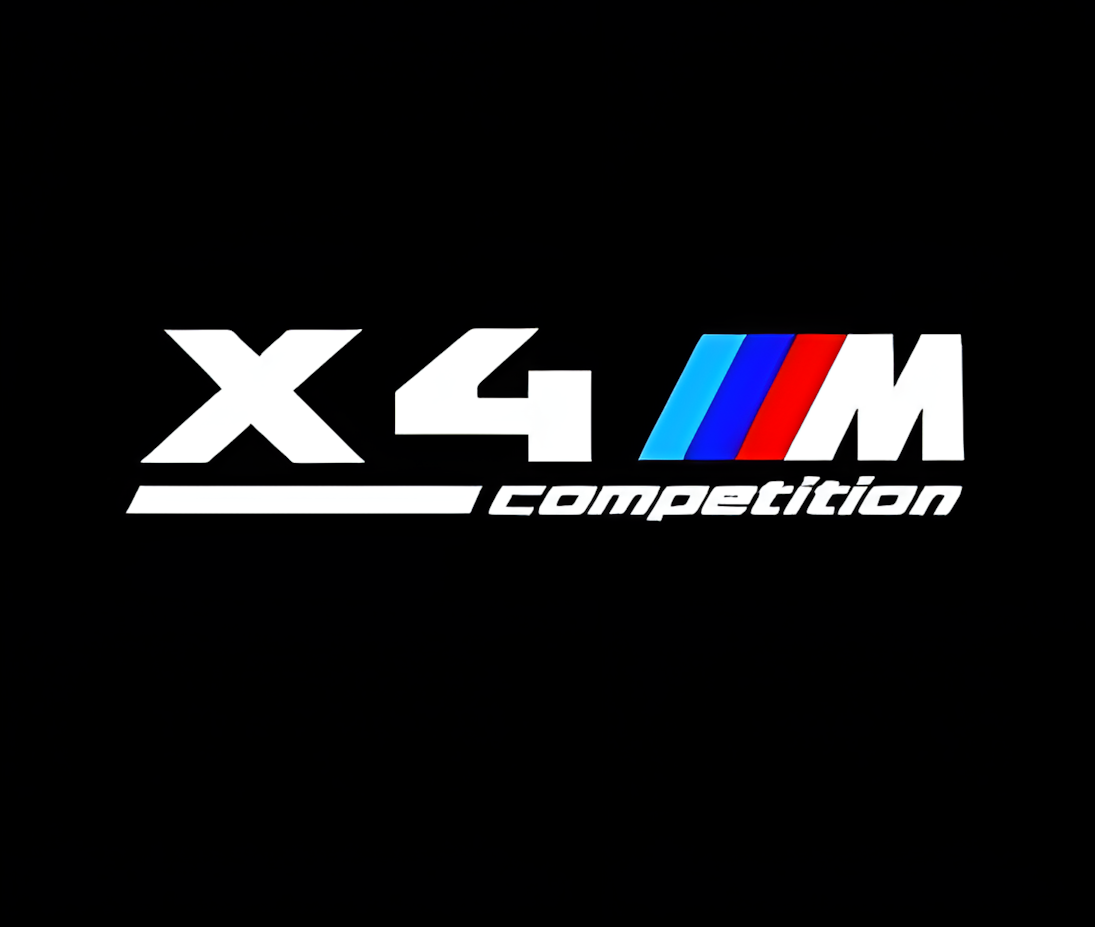 BMW HD LED Door Projectors X3M X4M X5M X6M inc Competition