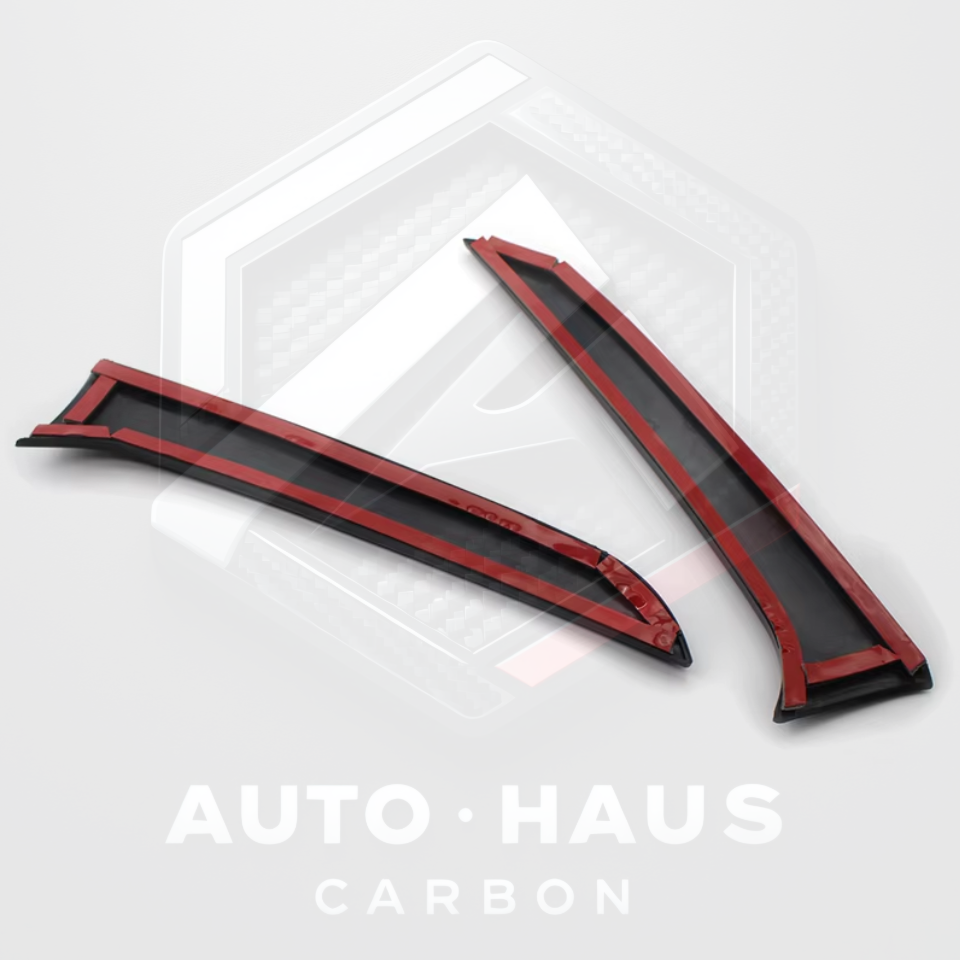 BMW F20 F21 Gloss Black Rear Window Canards / Spoilers