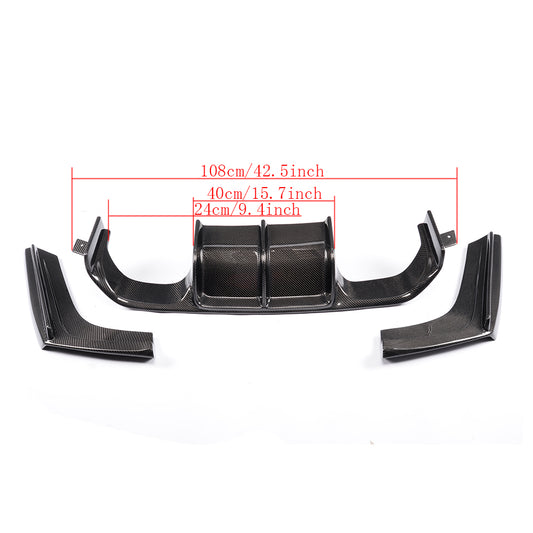BMW M3 M4 F80 F82 F83 Carbon Fibre Rear Diffuser