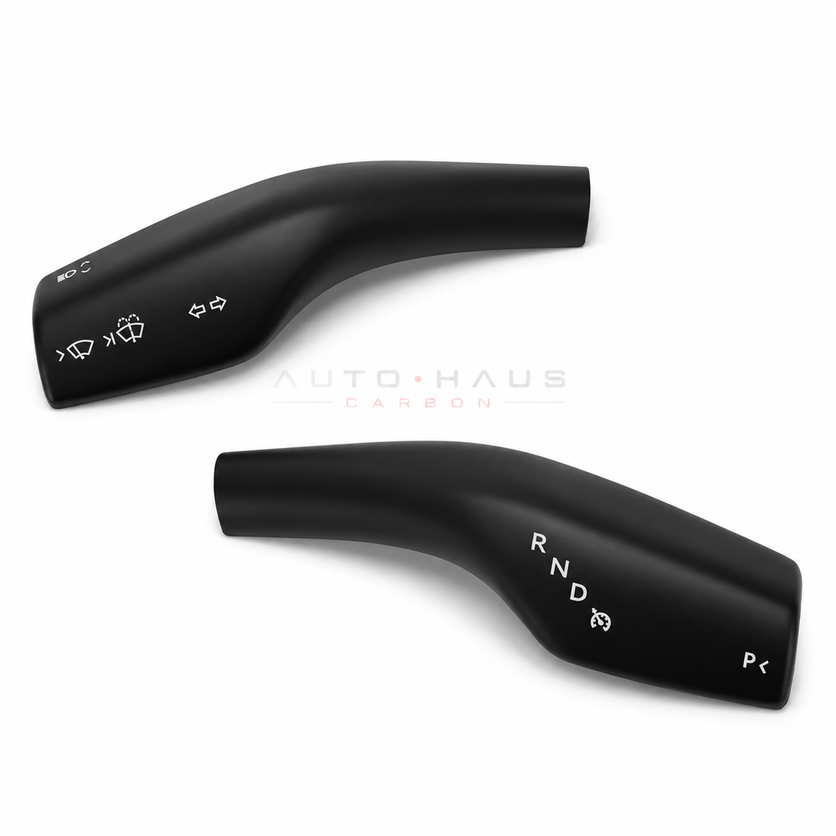 Tesla Model 3 & Model Y Stalk Trim Covers – Pair Matte Black